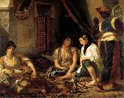 Eugene Delacroix Women of Algiers oil painting
